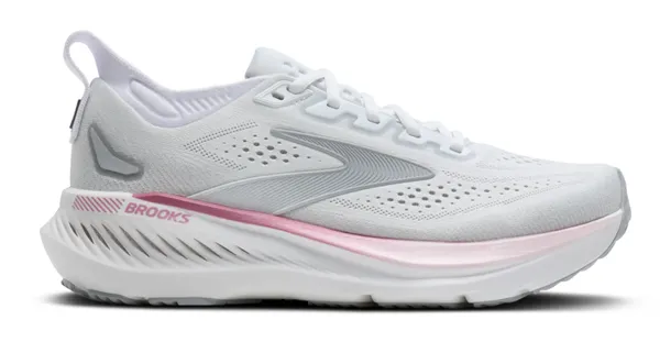 Brooks WOMEN'S GLYCERIN GTS 23 White/Harbor Mist/Metallic