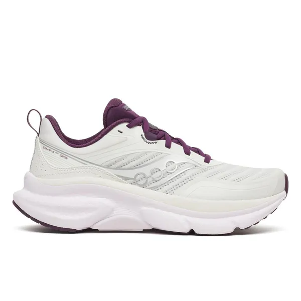 Saucony WOMEN'S OMNI 23 ST IVORY/EGGPLANT