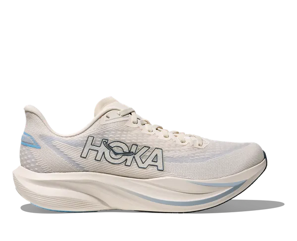 Hoka Men's MACH 7 ALABASTER / SOARING BLUE