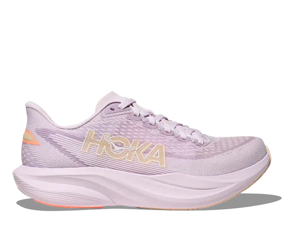 Hoka Women's MACH 7 LILAC CREAM / TANGERINE GLOW